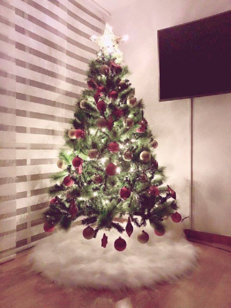 Pie de Árbol Peludo, navidad, arbol de navidad, decoración ...