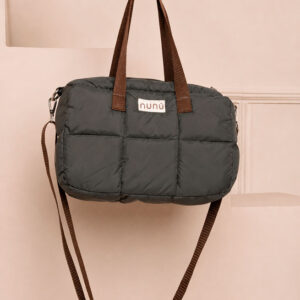 Bolso Bolichero Acolchado nunú verde militar